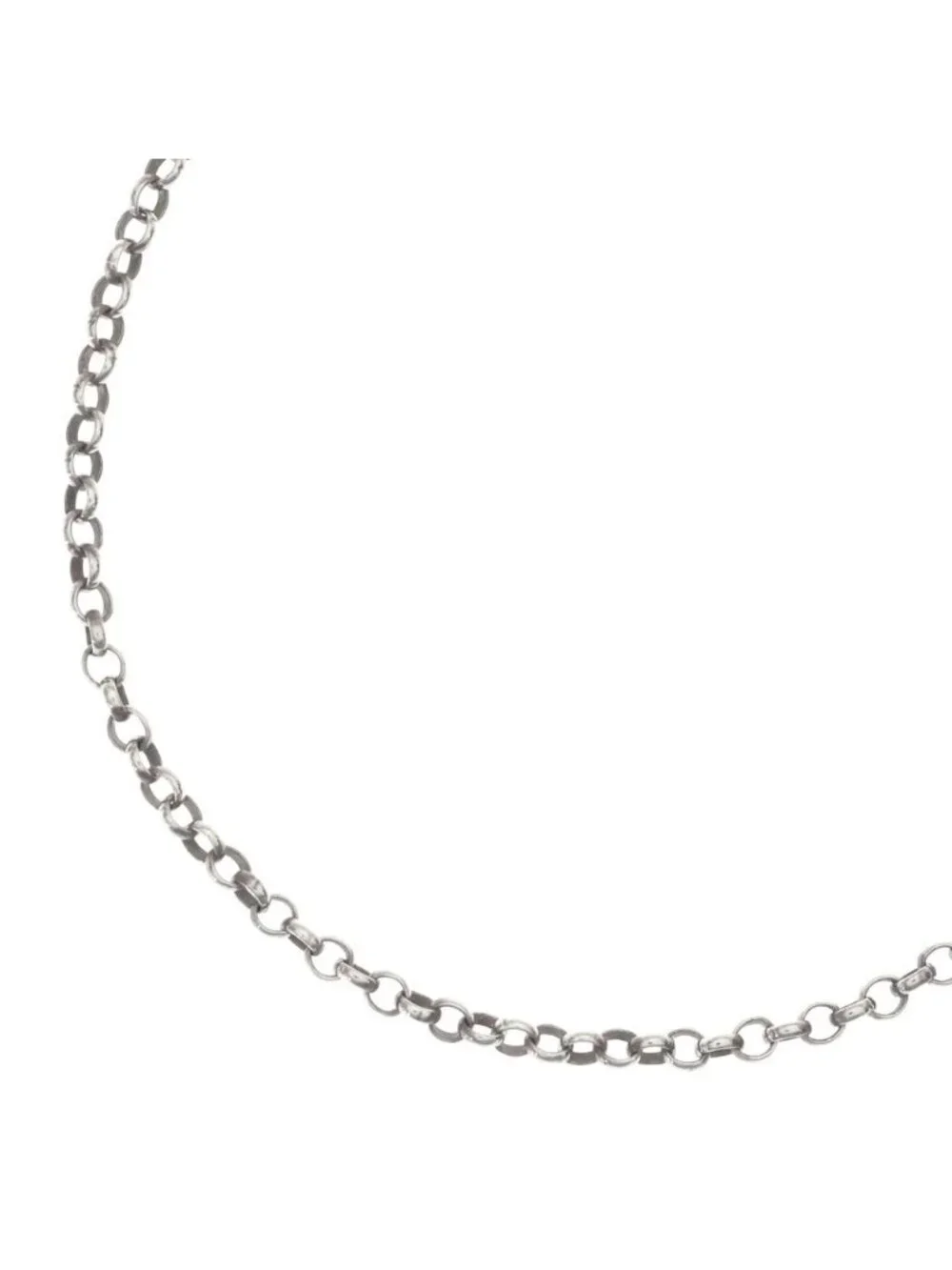 Chrome Hearts Neckchain Roll Chain Necklace Silver